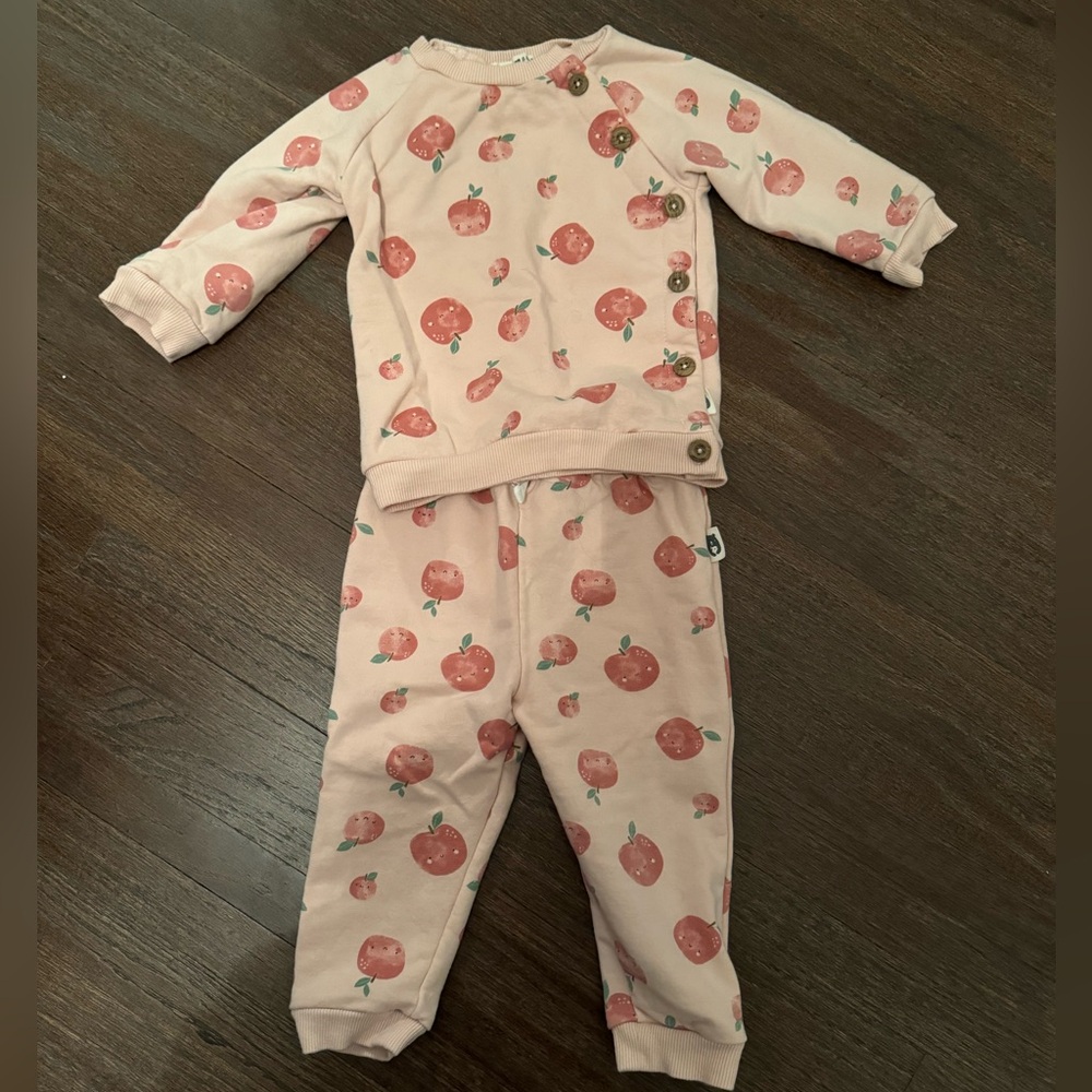 Rabbit Bear Apple Set